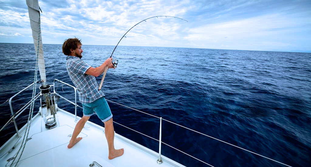 Fishing hard moments