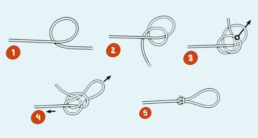 Fly Line Loop Knot