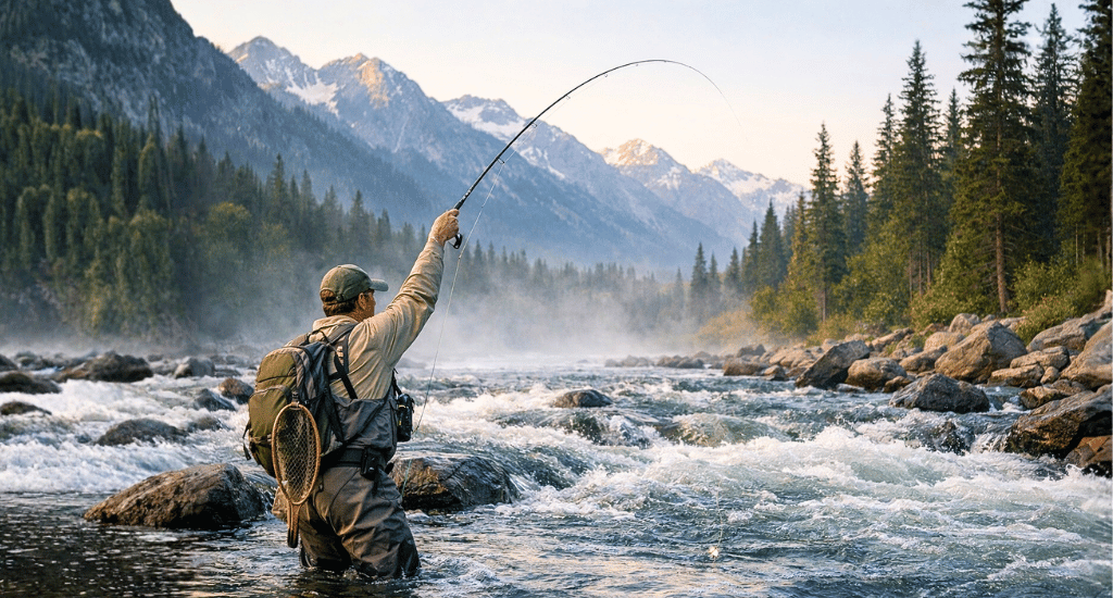 High Sticking Fly Fishing