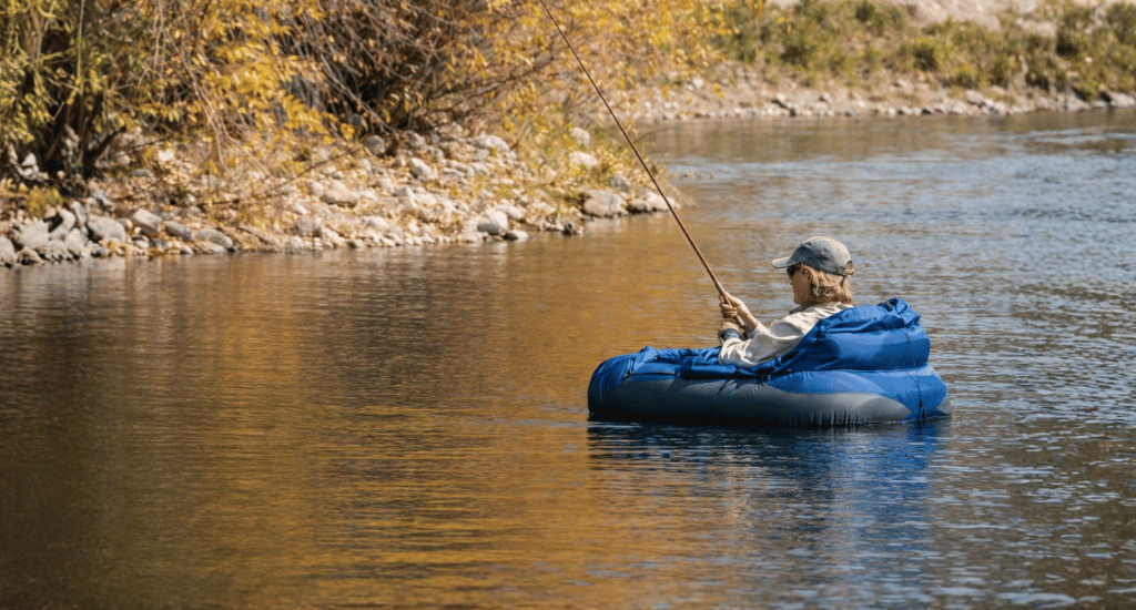 Set Up and Inflate the Float Tube