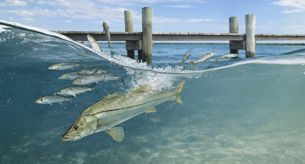Shoreline Structure That Holds Fish