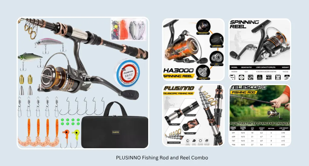 best fishing rod combo under 50 Dr.Fish Catfish and Reel 7ft Spinning Trolling Rod Heavy Duty Catfish Baitfeeder Reel Catfishing Gear Tackle Equipment Boat : Sports & Outdoors Offering precision and performance Ozark Trail 5'0 inch Spinning